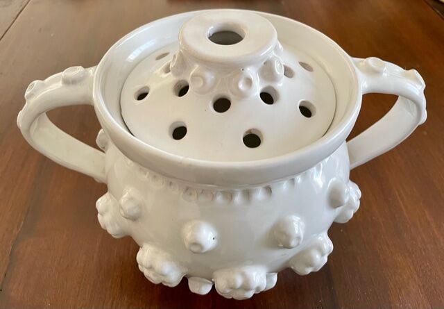 Vase Malicorne Pique flowers