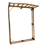 Rattan bed 140x190 cm