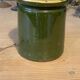 Jam jar with pear pattern Savoyard pottery
