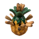Vallauris Pineapple holder of vintage ceramic spades