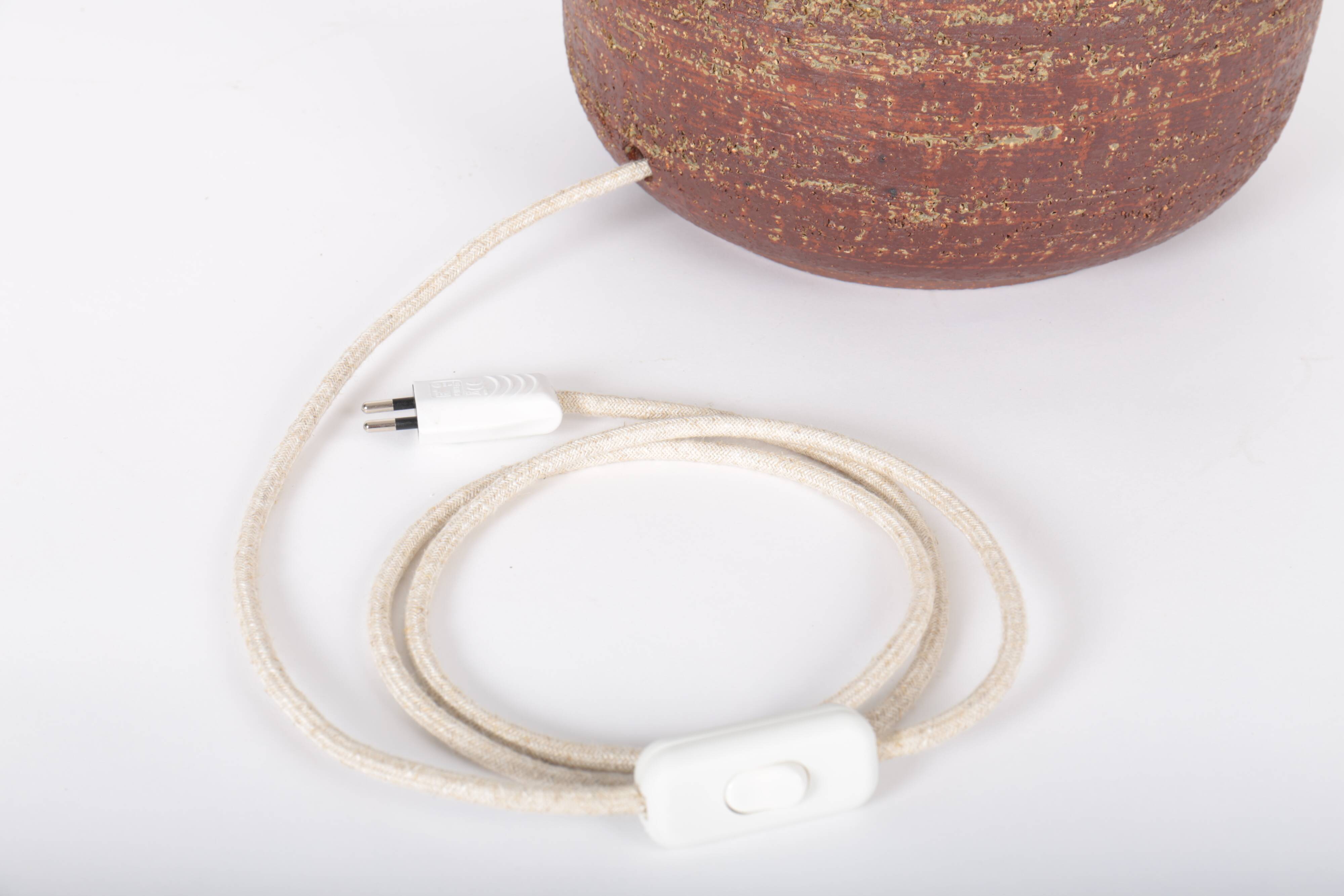 Lamp base by Jacques Pouchain - Atelier Dieulefit