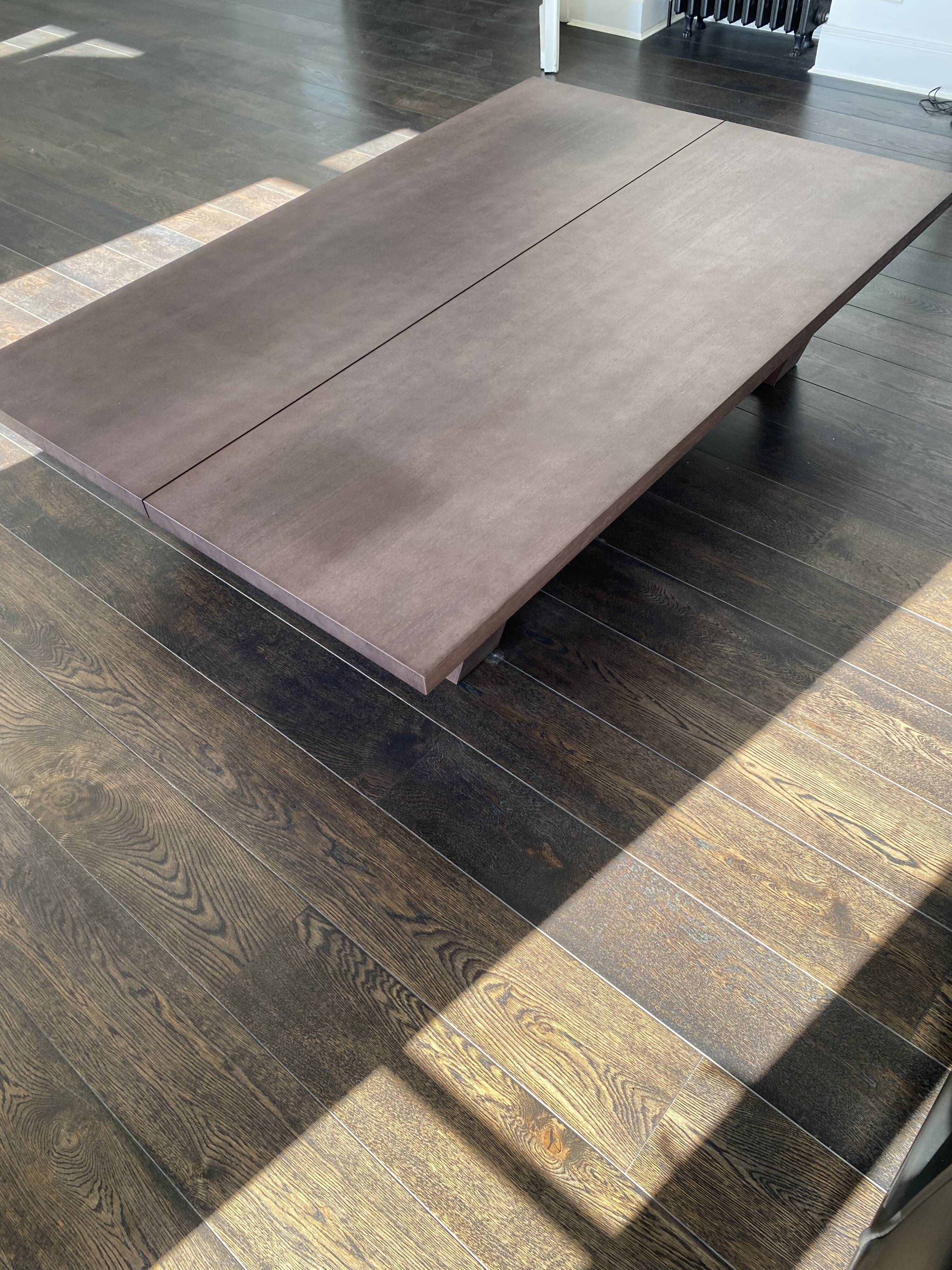 Design wooden coffee table