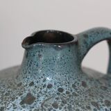 Blue ceramic vase