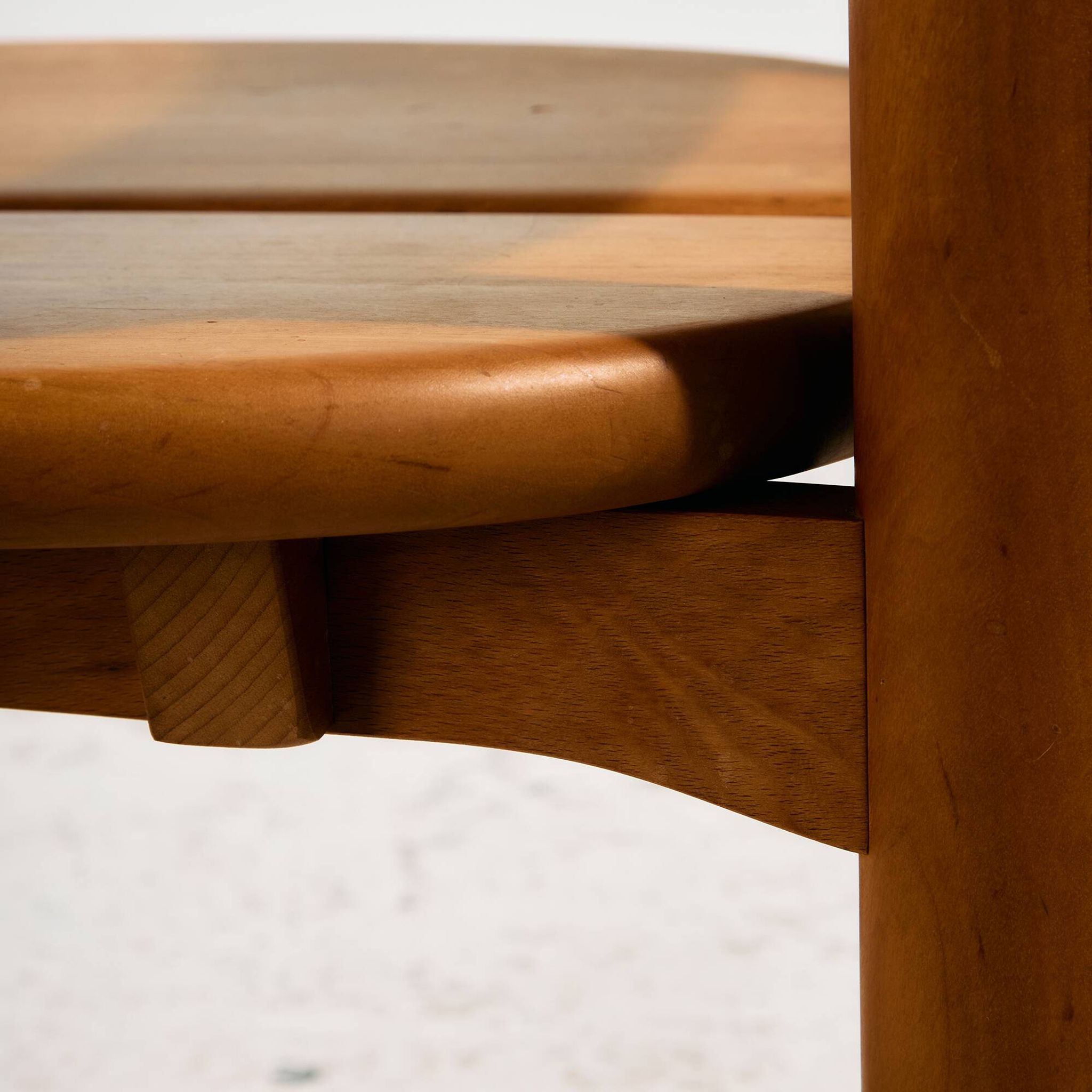 MK10590 Alder wood dining set by Erwin Berghammer for Team 7, Set of 7