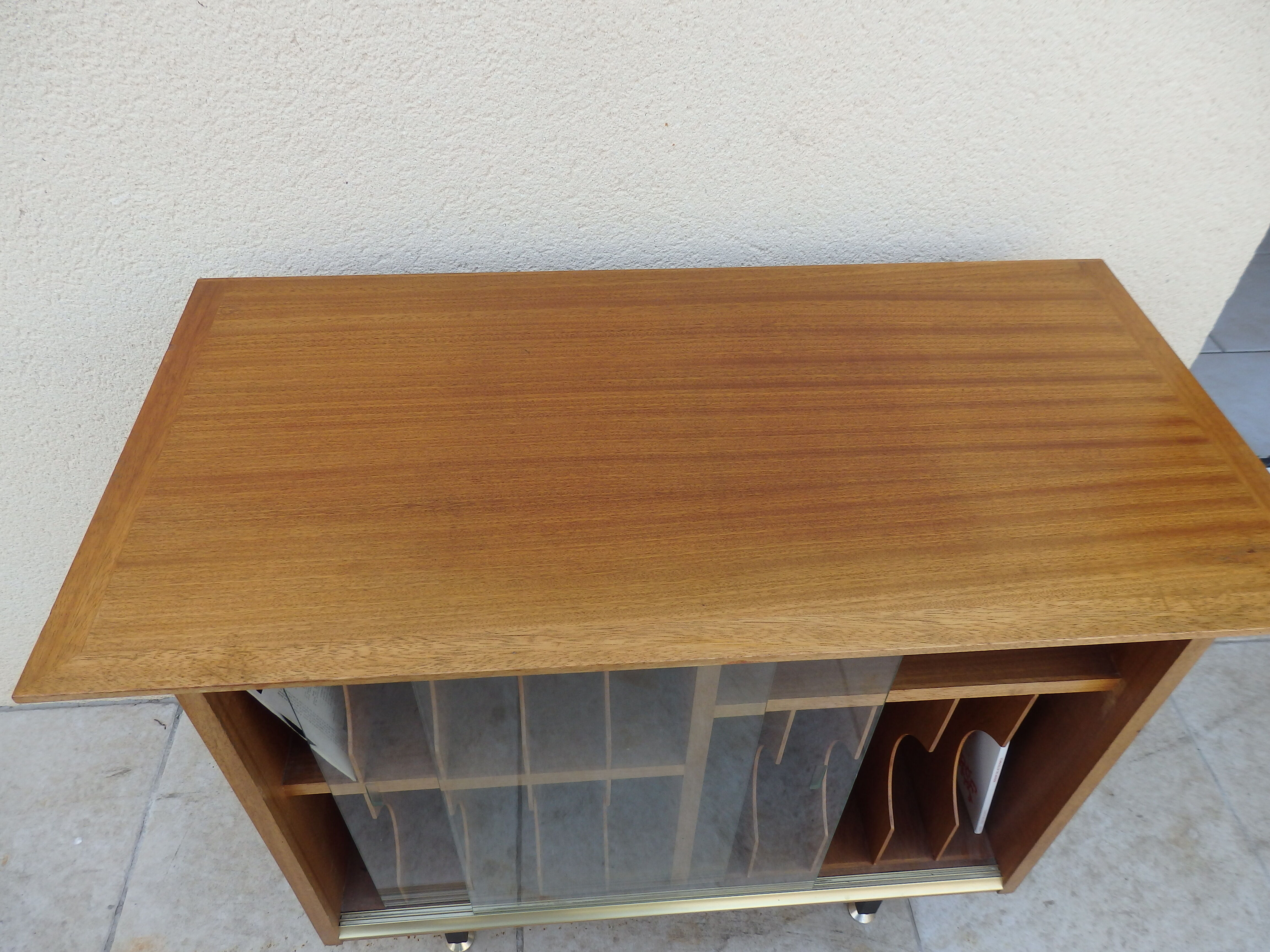 Scandinavian vintage furniture range vinyl record partition