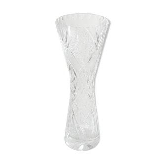 Bohemian crystal vase