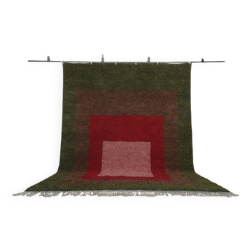 Tapis berbère beni ouraine fait main artisanale traditionnelle 2,5/1,5 m