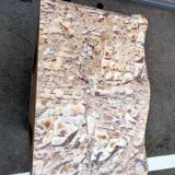 Dresser rag maker style louis xv marquetry marble top