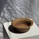 Small flared bowl made of woven Indonesian rattan D20 H6