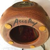 Accolay ceramic and resin lamp