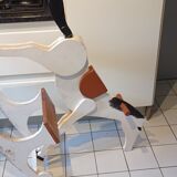 Cheval à bascule artisanal
