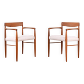 Mid-Century Teak Dining Chairs by H. W. Klein for Bramin, 1960s, Set of 2