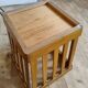 Wooden basket from the 1950s