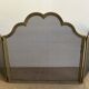 Three-leaf fire screen, fireplace accessory