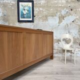 Enfilade en elme massif, REGAIN edition, circa 1980.