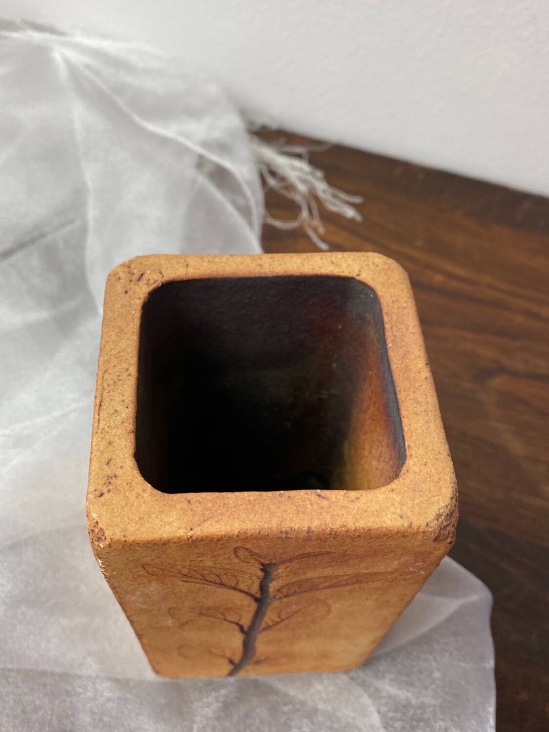 R.Leduc Vallauris ceramic vase