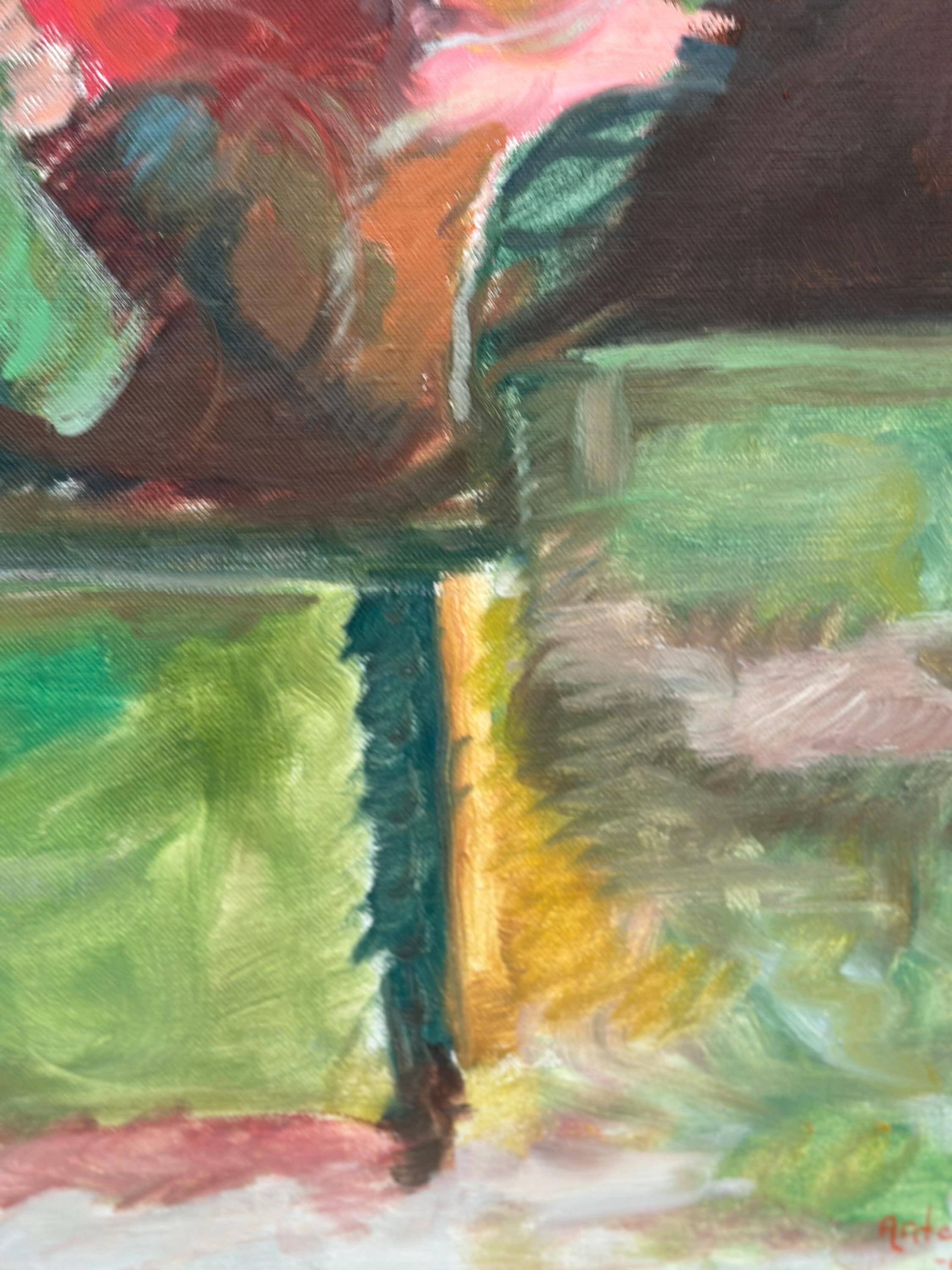 Original European Oil On Canvas – “Still Life” By Ante Gerhard