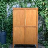 Vintage 1960s Parisian glass cabinet