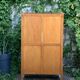 Armoire parisienne vitrée vintage 1960
