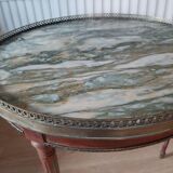 Bouillotte table Louis XVI style