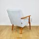 Vintage armchair with armrests Loft - blue sky