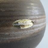 Jungnickel vase, Mid Century Studio Keramik, bulbous flower vase, ball vase