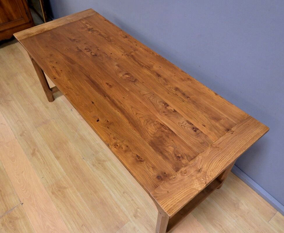 Table de ferme en frêne et chêne – 2ème partie XIXe