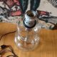 Vintage table lamp foot 70 glass