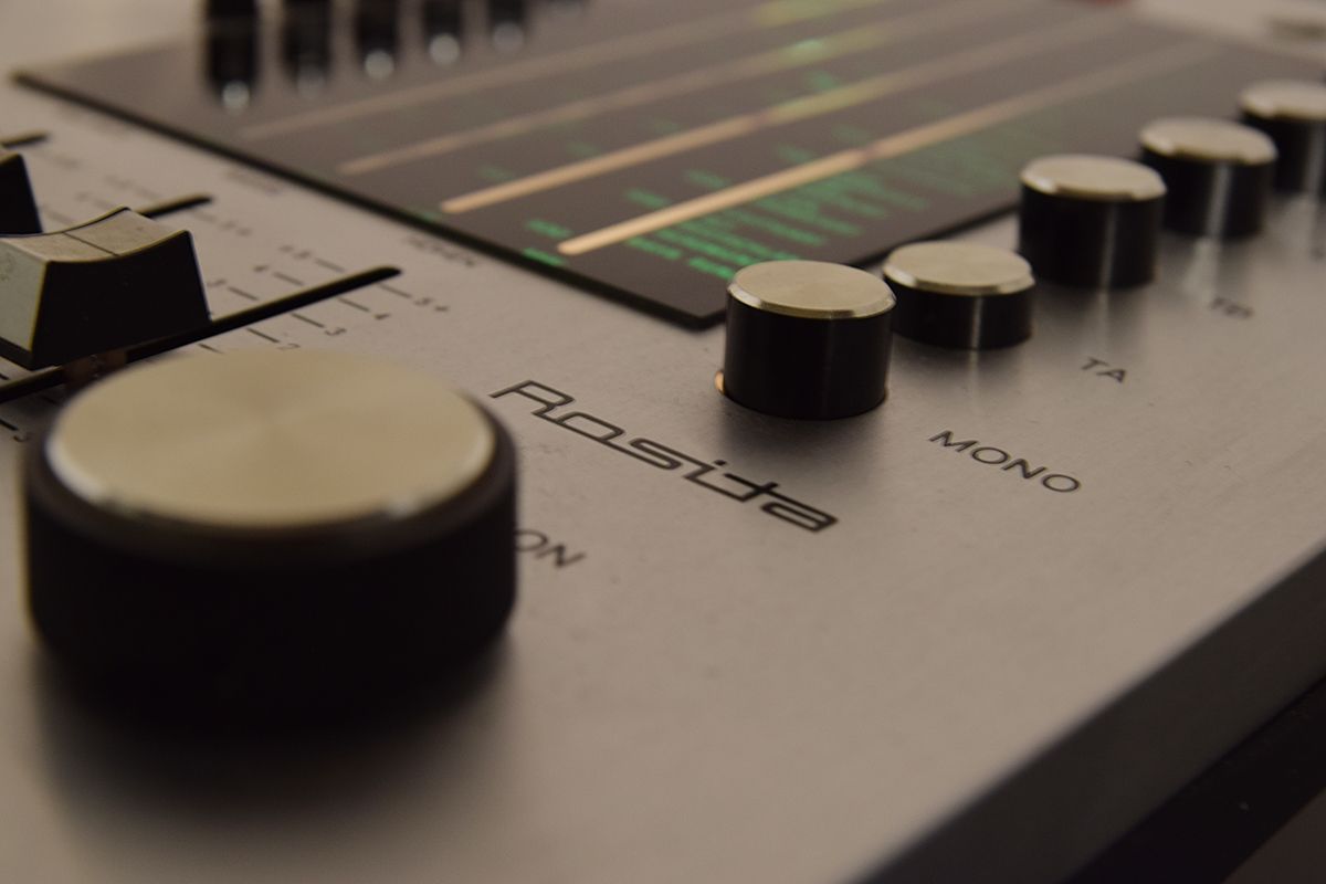 System audio Hi-Fi space age Vision 2000 Stereophonic by Thilo Oerke for Rosita 1971