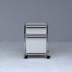 Chariot USM Haller blanc par Fritz Haller, 1980