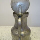 19th century wine pitcher carafe with lid