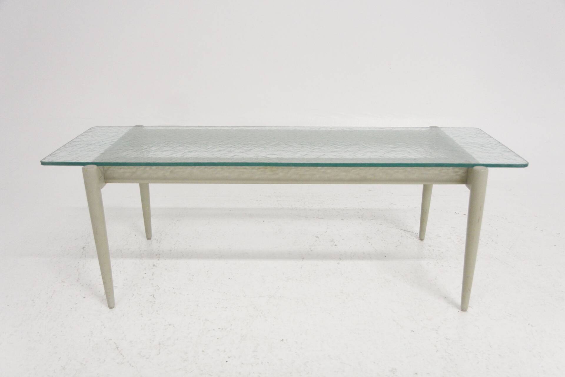 Glass coffee table, Sweden, 1960