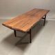 Table basse palissandre design scandinave 1950.