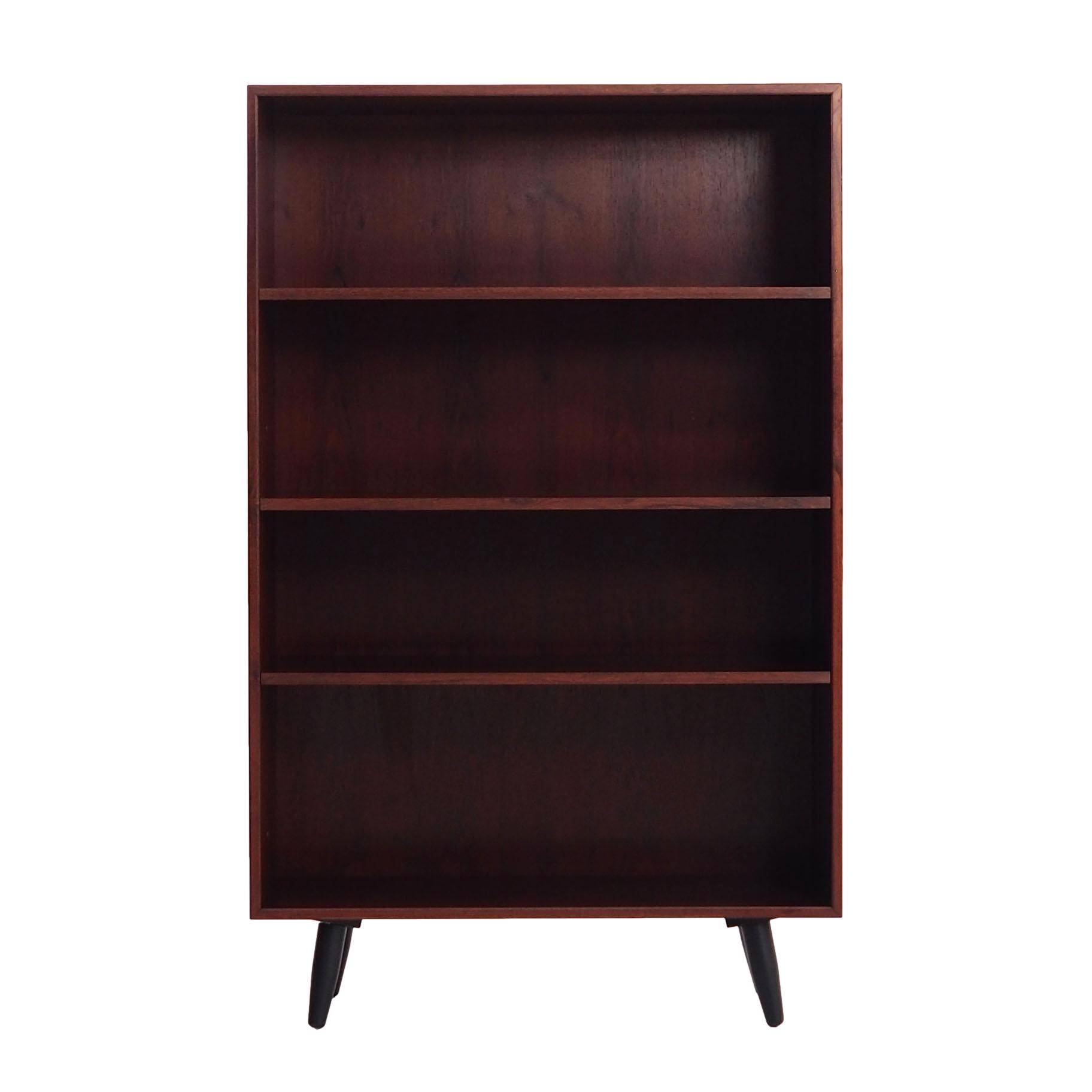Rosewood bookcase, Danish design, 1970s, production: Hjørnebo