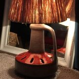 Ceramic floor lamp from the 70s