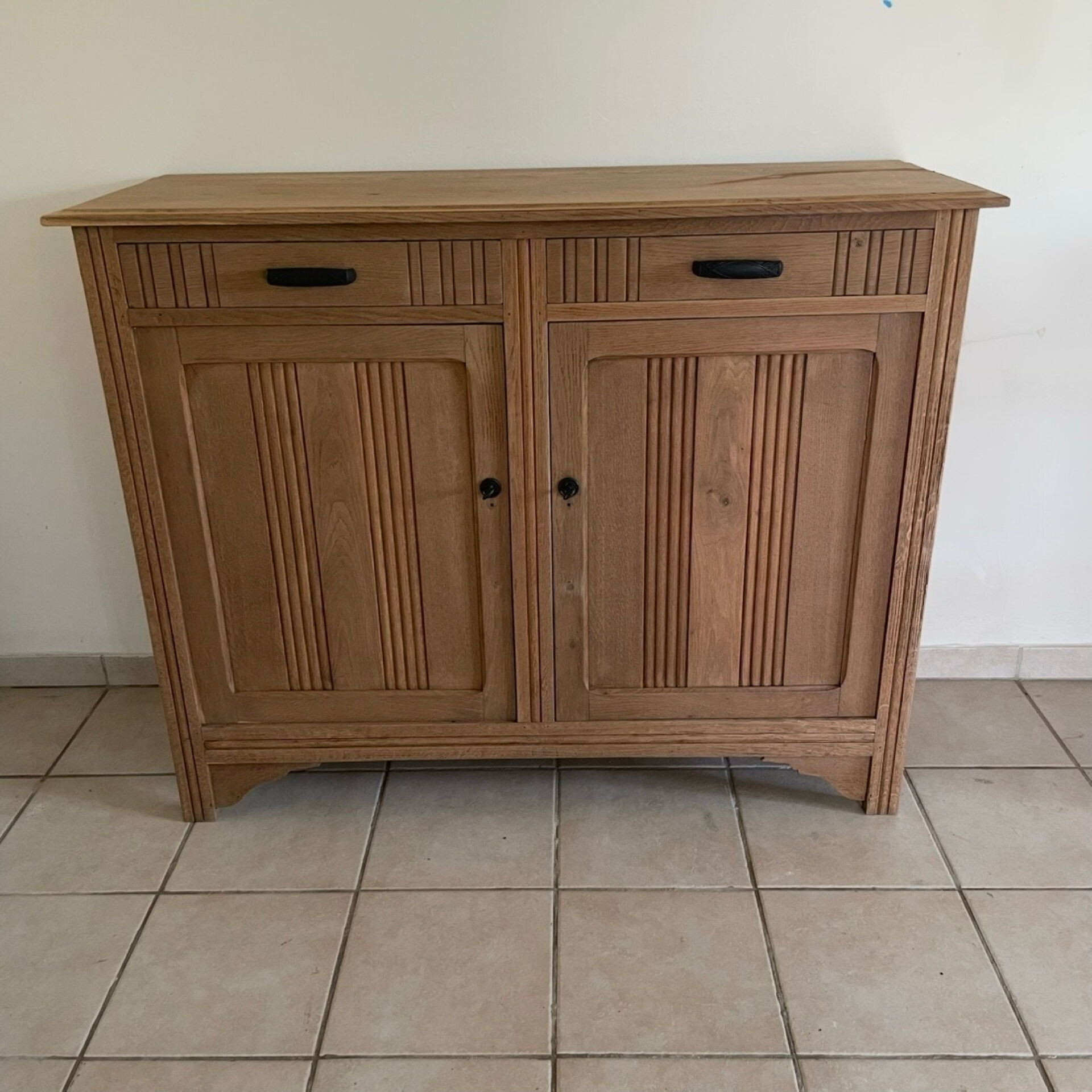 Solid oak sideboard
