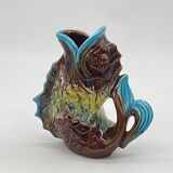 Pichet zoomorphe / poisson céramique