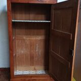 Louis Philippe 1-door oak wardrobe