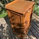 Superb cabinet with a first 20th century oak filing curtain, vintage furniture