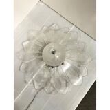Murano Style Glass Sputnik Chandelier Flush Mount, Mazzega Zuccheri Venini