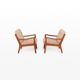 Easy chairs by Ole Wanscher for France & Son, 1960s, set of 2