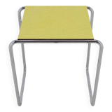 1960s tubular chrome plated side table, czechoslovakia