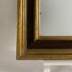 Golden leaf gold mirror