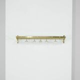 Complete brass coat rack, Italy 1950s.