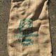 Vintage jute bag
