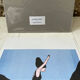 Risography illustration "Jump to the sea"