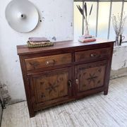 Meuble de rangement confiturier art populaire savoyard 1950