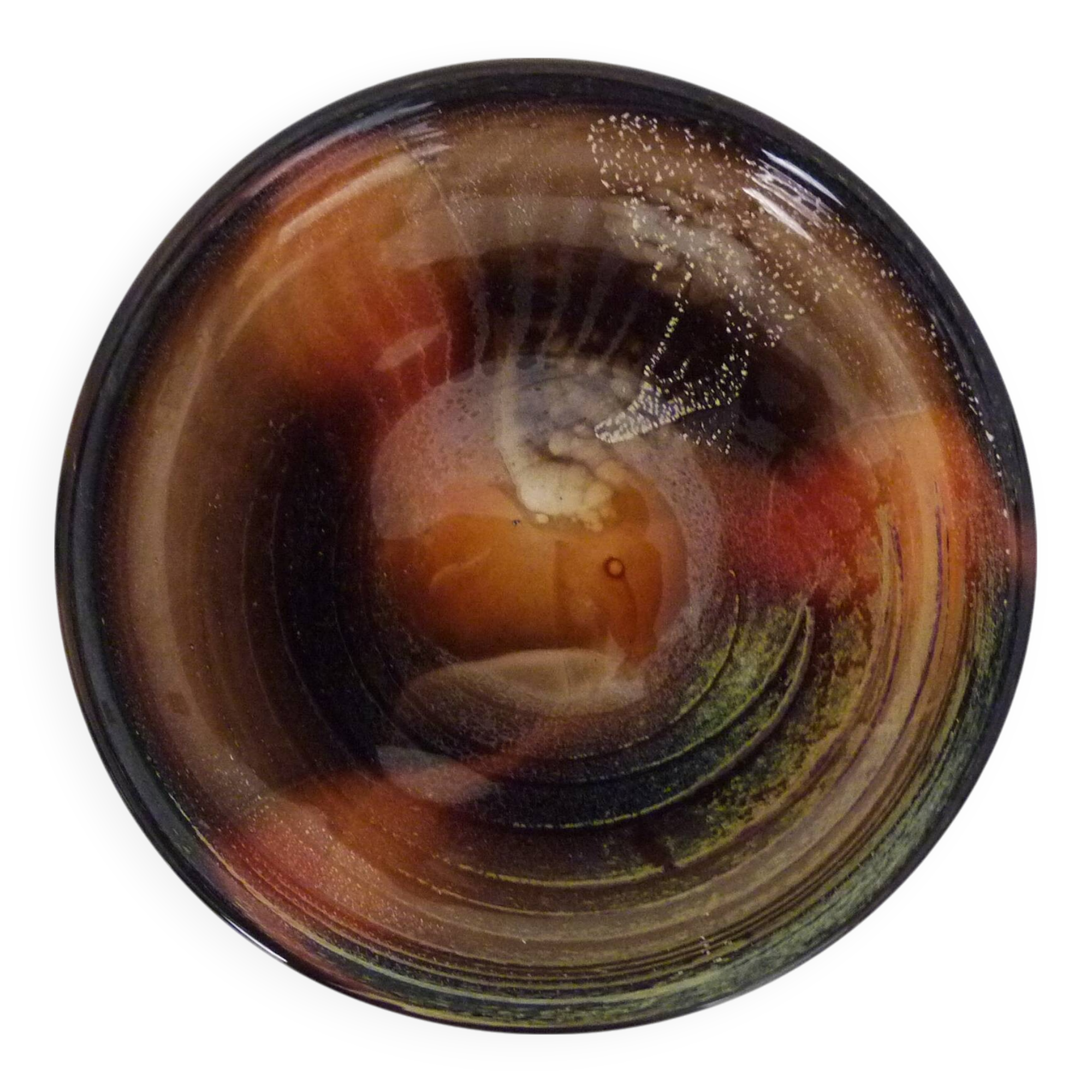 Master glassmaker cup Mr Morin Dieulefit Biot 11/28/1984