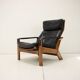 Rare Adjustable Leather Armchair, by Peter Opsvik, for Westnofa, Norway, 1960s