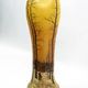 Art Nouveau vase DLG Legras, winter landscape painted with enamels, circa 1900.